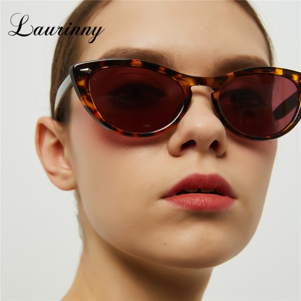 Women'S Fashion Of The 70S - Vintage Cat Eye Leopard occhiali da