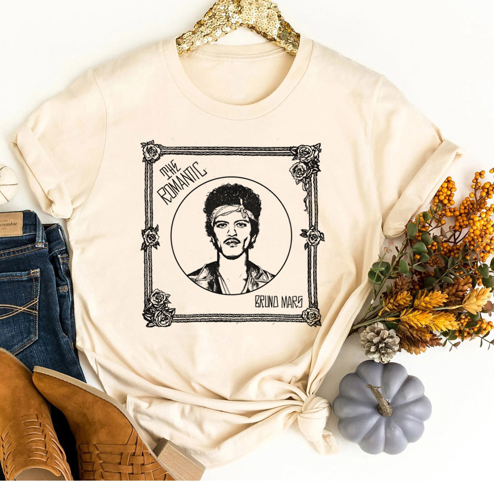 Women'S Fashion In The 80S - Maglietta Bruno Mars da donna, t-shirt