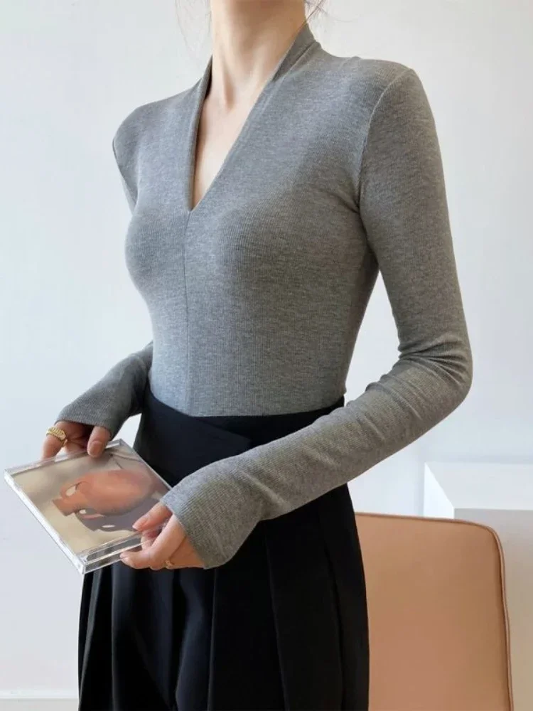 Women Fashion Blouse - Camicette Eleganti da Donna con Scollo