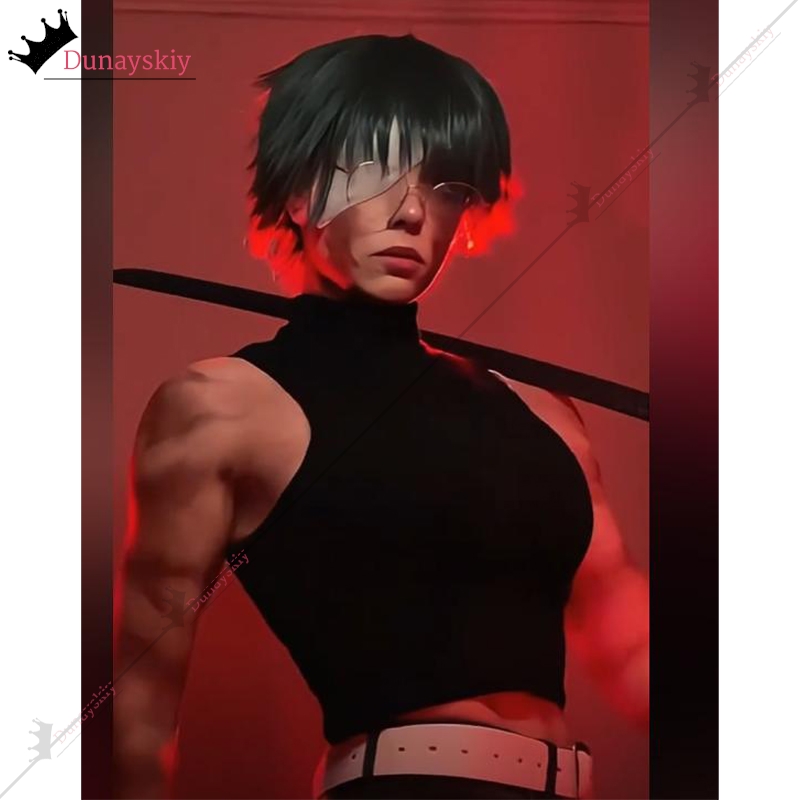 Knitted Vest Women - YiNuo*/2026 Nuovo Costume Cosplay Maki Zenin,