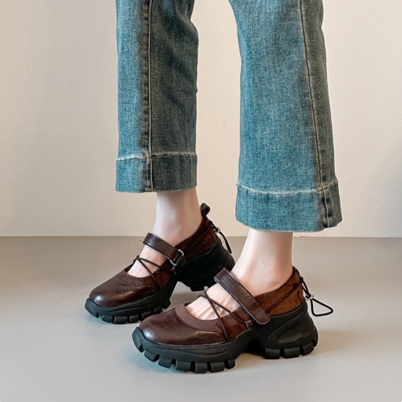 Women'S Fashion Loafers - Nuove Scarpe Retrò Mary Jane, Sneakers