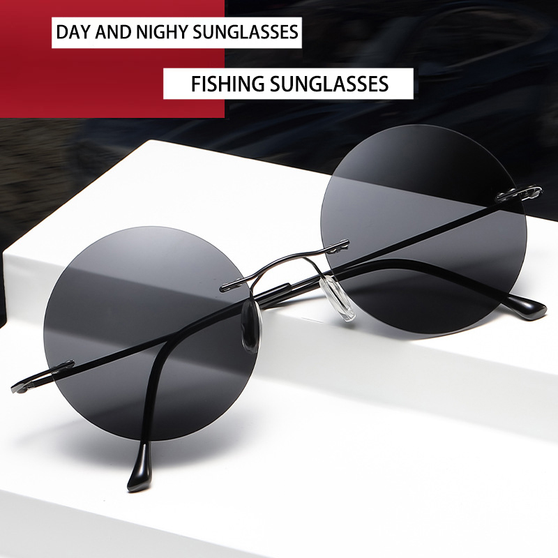 Women'S Fashion Eyewear - BOYSEEN Occhiali da sole circolari senza