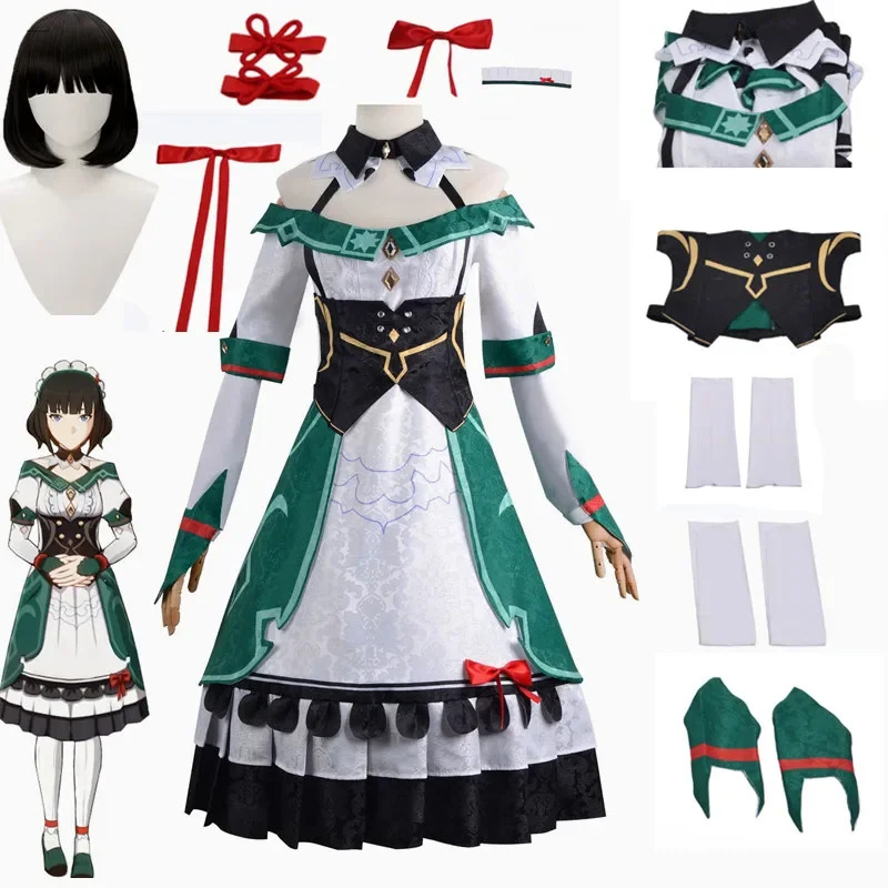 Knitted Vest Women - 2026 Genshin Impact Katheryne Costume Cosplay