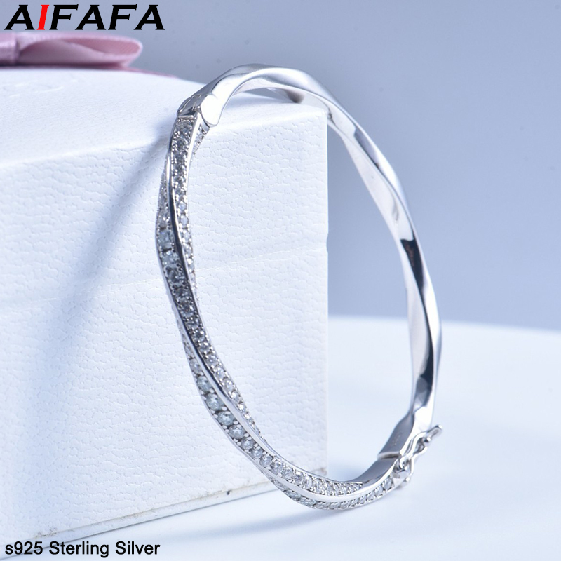 Women Fashion Jewellery - Bracciale in Argento Sterling 925 per