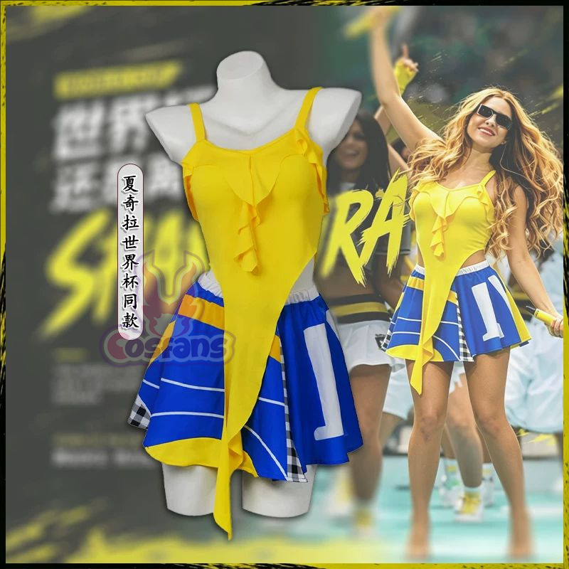 Pleated Skirt Women - Costume Sexy da Cheerleader, Top Corto