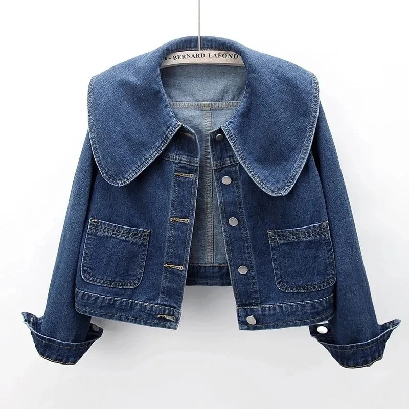 Women'S Fashion Denim Jacket - 2024 Nuove Donne di Autunno Giacca