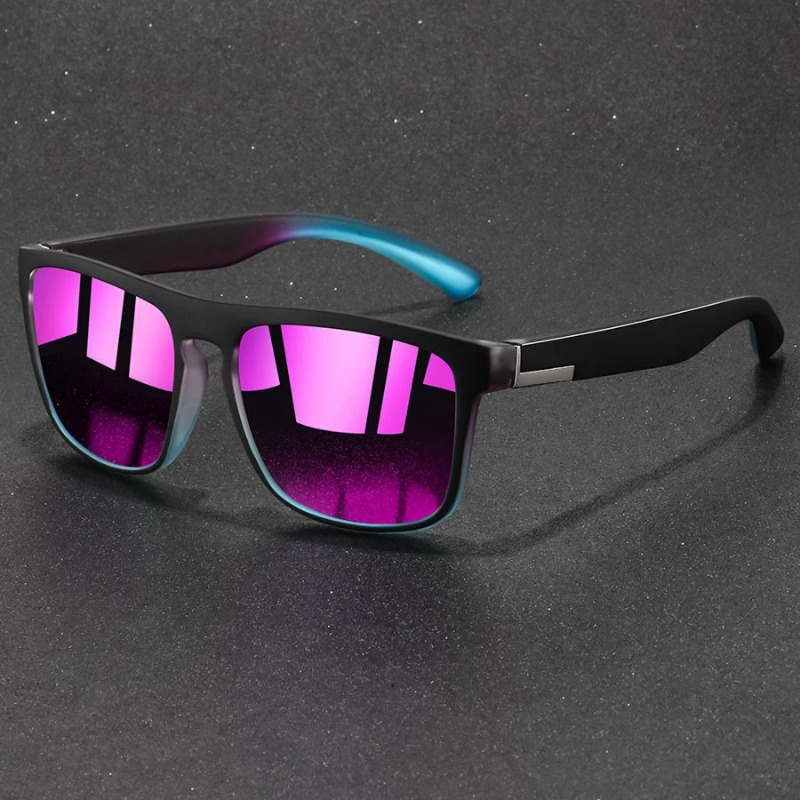 Women'S Fashion Eyewear - Occhiali da sole sportivi quadrati vintage