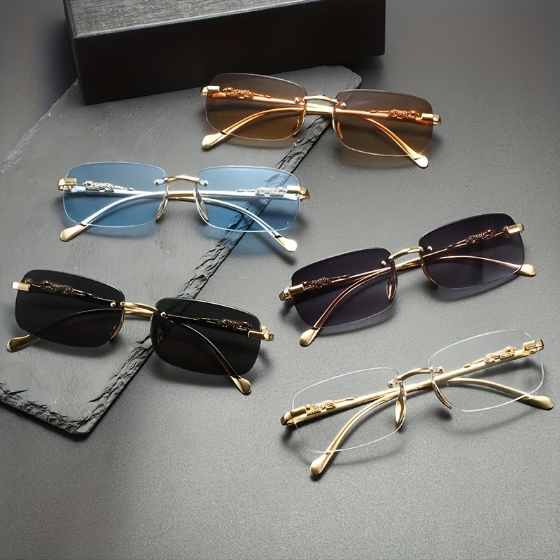 Women'S Fashion Eyewear - Occhiali da Sole Senza Montatura in