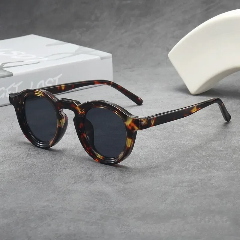 Women'S Fashion Eyewear - Occhiali da Sole Rotondi di Alta