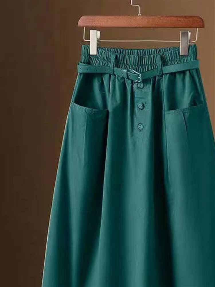 Gonna Midi Casual alla Moda co - A-Line Skirt Midi recensione e prezzo