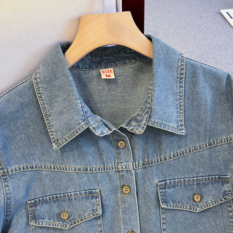 Camicia di jeans retrò per don - Women'S Fashion Denim Jacket recensione e prezzo