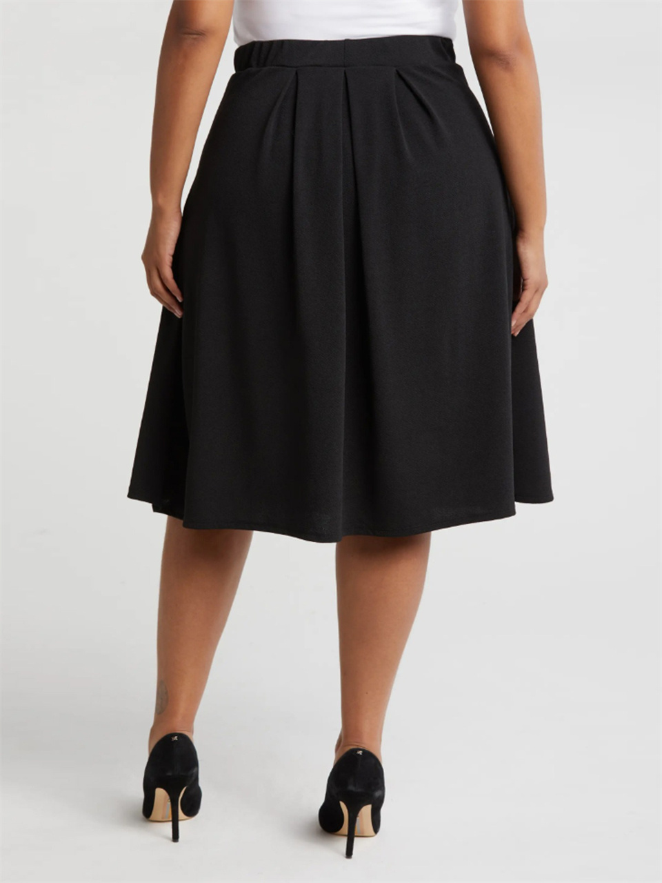 GIBSIE Plus Size Gonna longuet - A-Line Skirt Midi recensione e prezzo