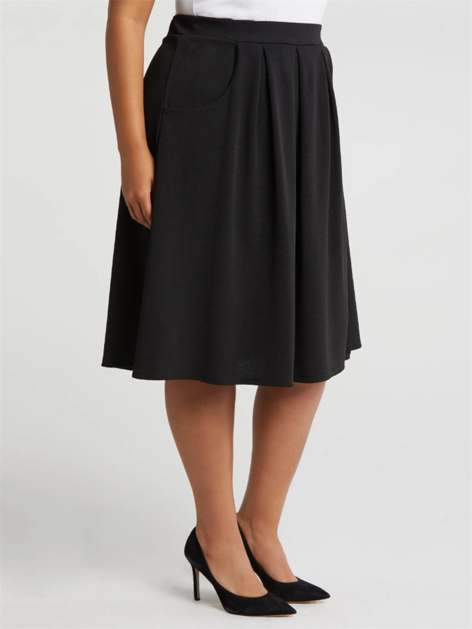 GIBSIE Plus Size Gonna longuet - A-Line Skirt Midi recensione e prezzo