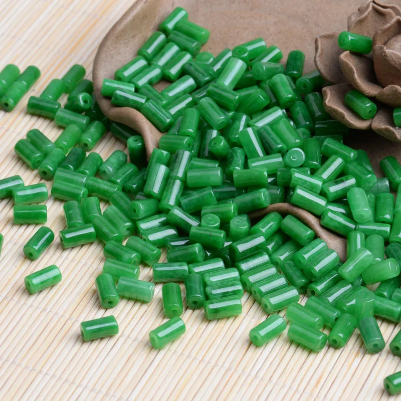 10 pz giada verde zucca foglie - Women Fashion Jewellery recensione e prezzo