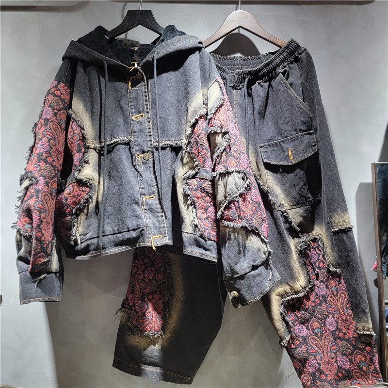 WTHT Moda Donna Lavaggio Patch - Women'S Fashion Denim Jacket recensione e prezzo