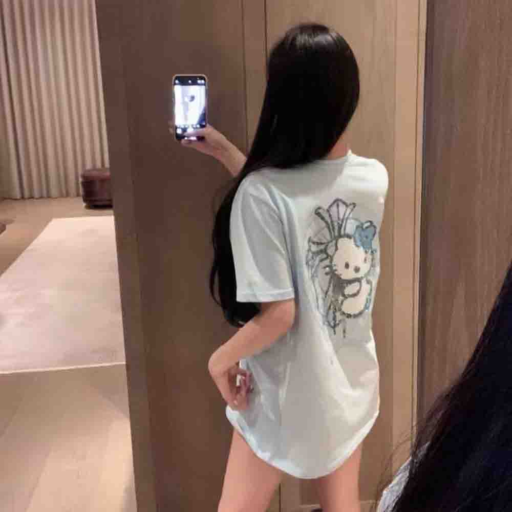 T-shirt da donna con stampa di - Women Fashion Blouse recensione e prezzo