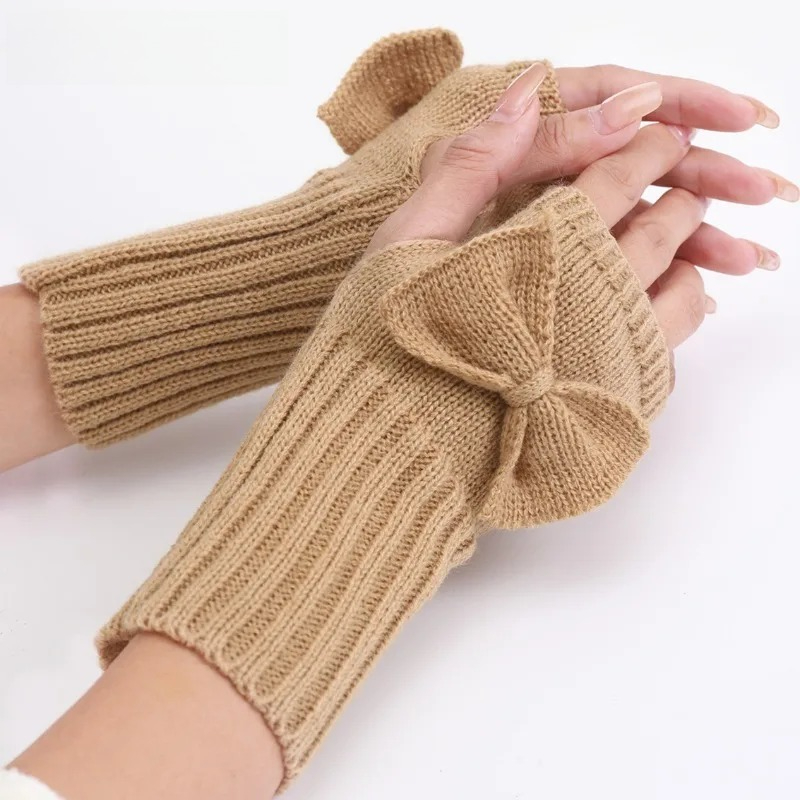 Guanti senza dita con fiocco i - Women'S Fashion Gloves recensione e prezzo