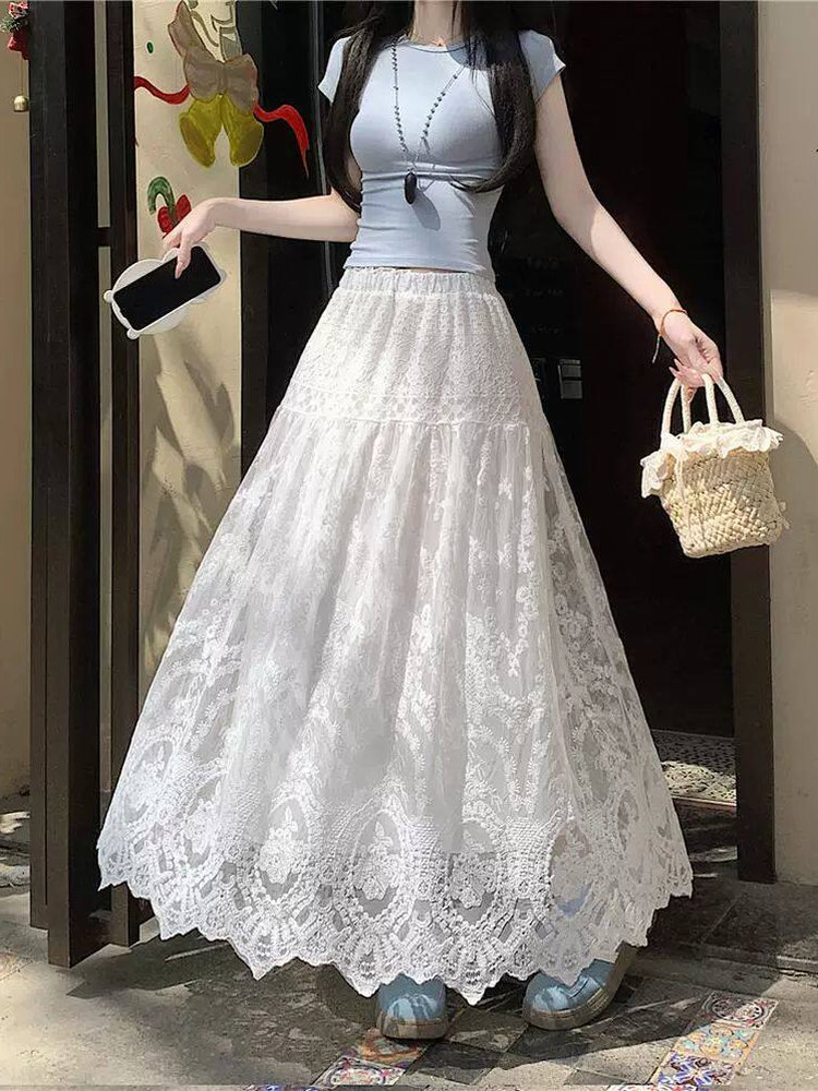 Gonna midi a vita alta da donn - A-Line Skirt Midi recensione e prezzo