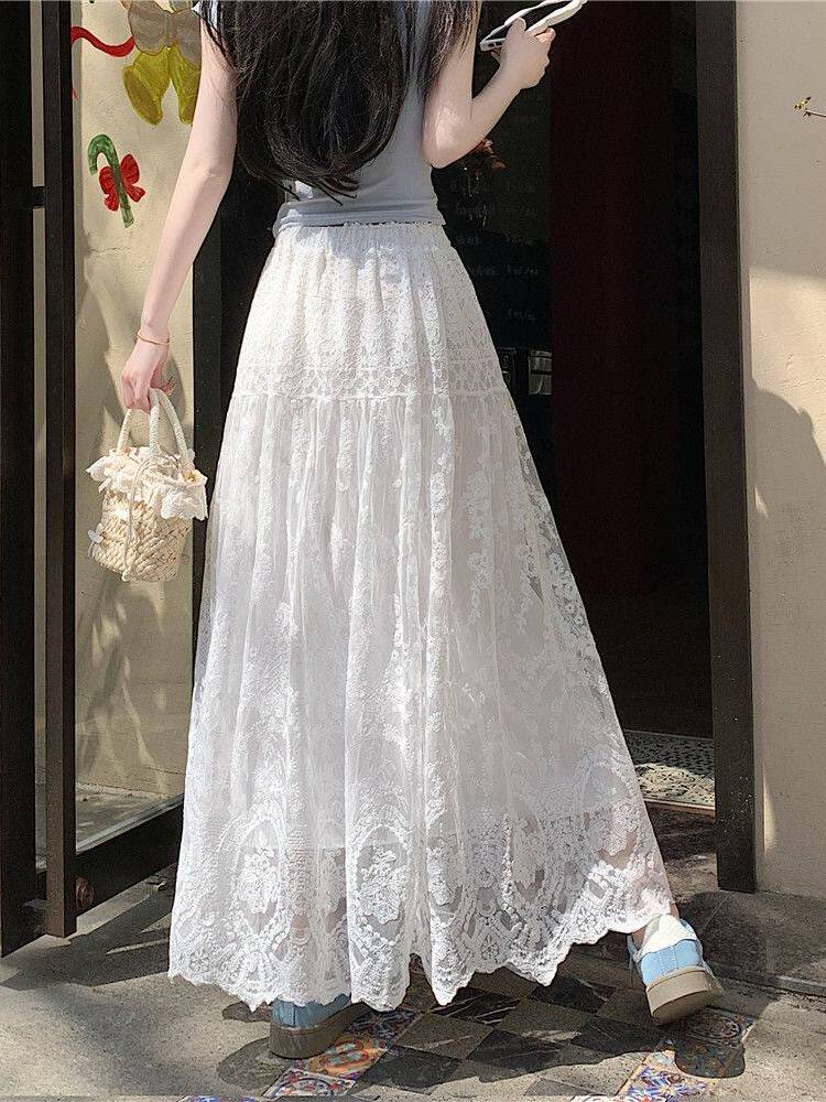 Gonna midi a vita alta da donn - A-Line Skirt Midi recensione e prezzo