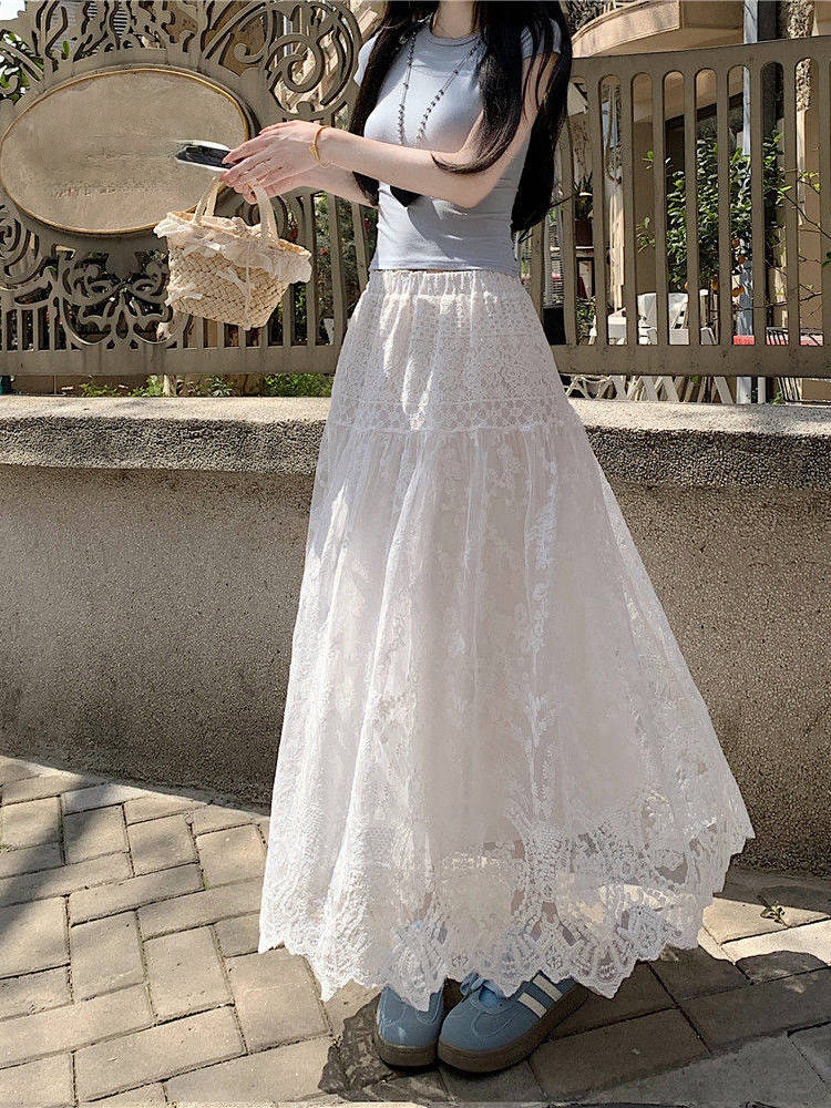 Gonna midi a vita alta da donn - A-Line Skirt Midi recensione e prezzo