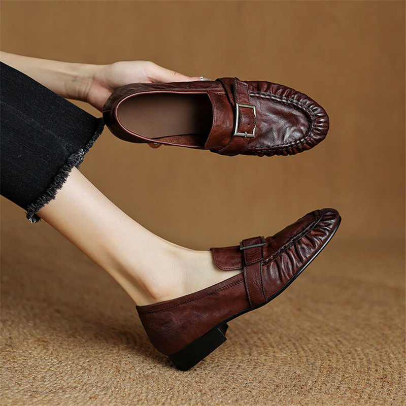 Nuove pompe da donna in vera p - Women'S Fashion Loafers recensione e prezzo