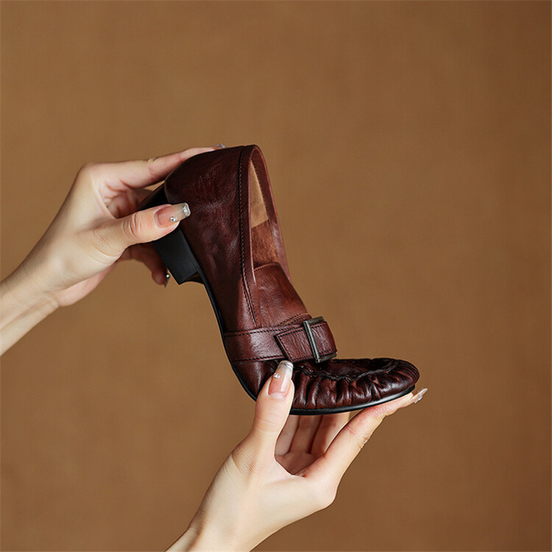 Nuove pompe da donna in vera p - Women'S Fashion Loafers recensione e prezzo