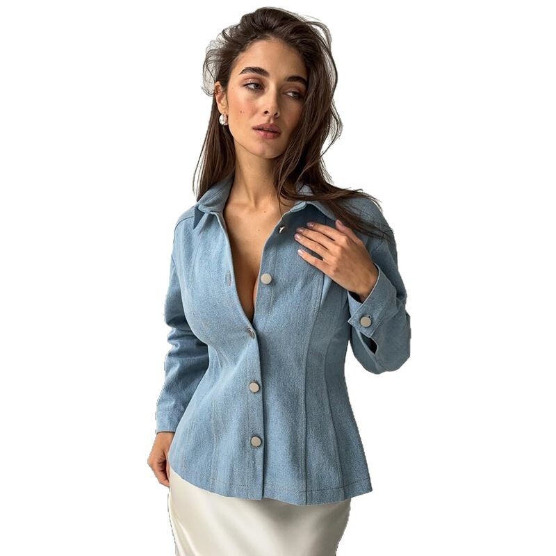 Camicia in Denim Vintage KT da - Women Fashion Blouse recensione e prezzo