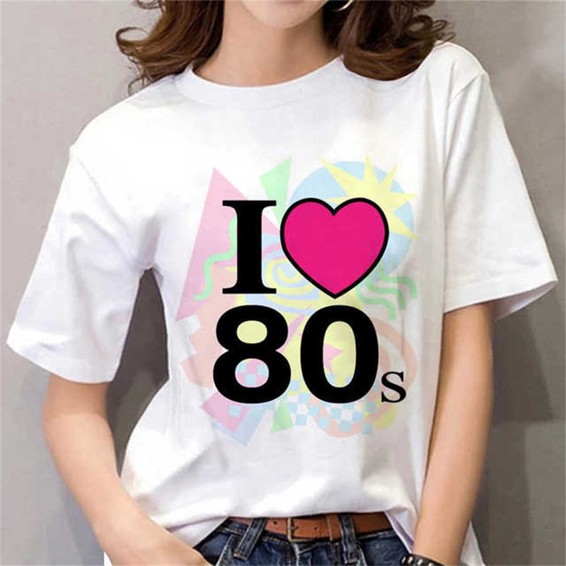 T-shirt da donna anni '80, top - Women'S Fashion In The 80S recensione e prezzo