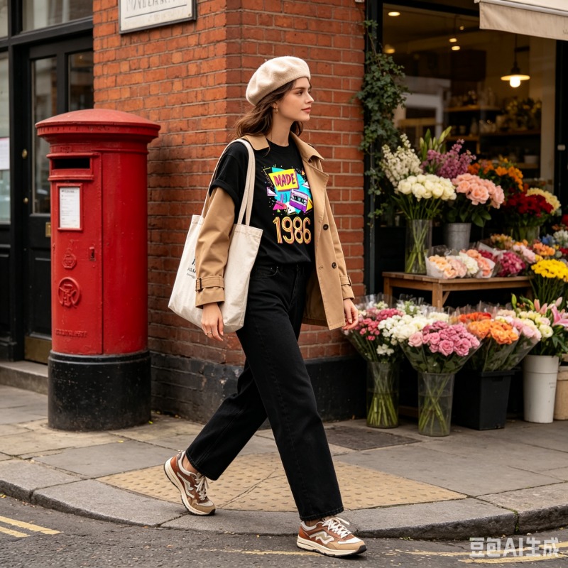 T-shirt grafica retrò anni '80 - Women'S Fashion In The 80S recensione e prezzo