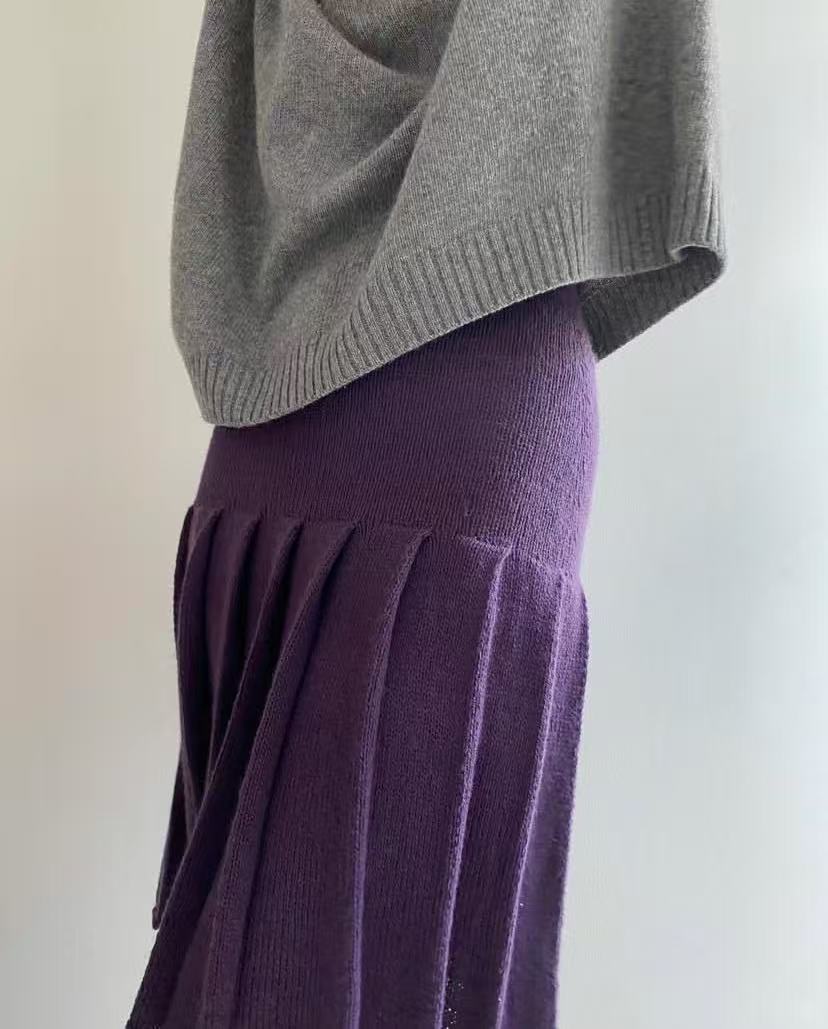 Gonna a vita alta, modellante, - Pleated Skirt Women recensione e prezzo
