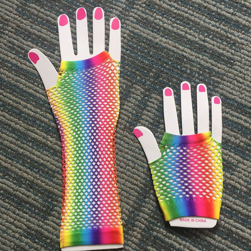 1 Paio di Guanti Lunghi a Rete - Women'S Fashion Gloves recensione e prezzo