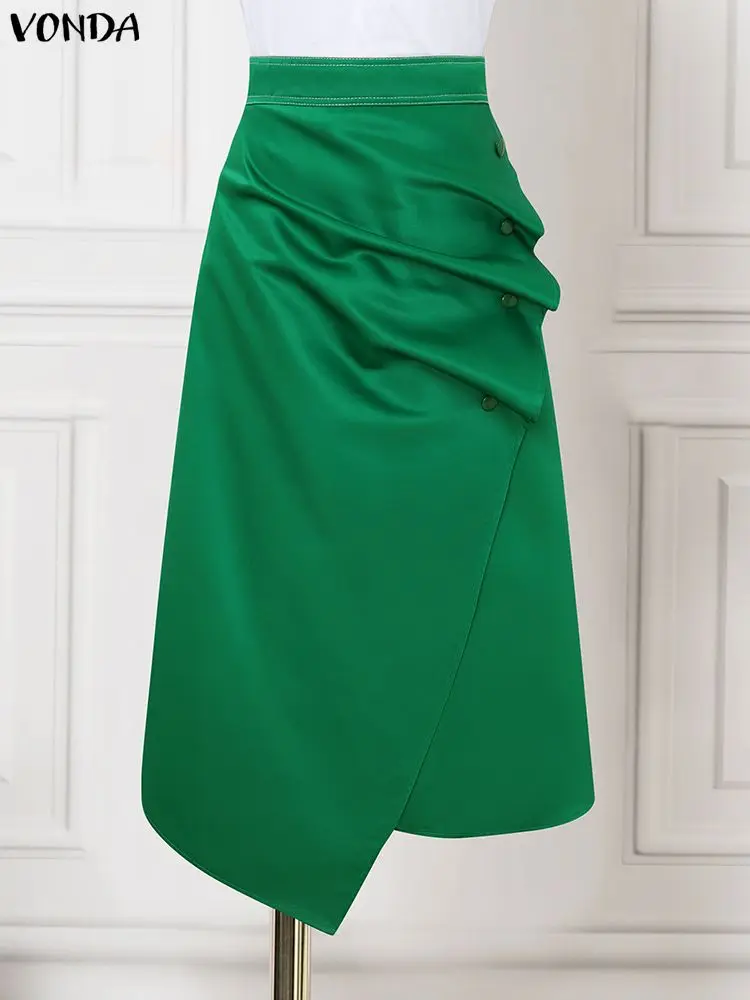 Gonne in raso taglie forti VON - A-Line Skirt Midi recensione e prezzo