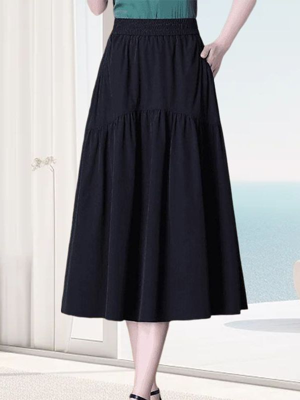 Gonna Midi a Trapezio Comoda p - A-Line Skirt Midi recensione e prezzo