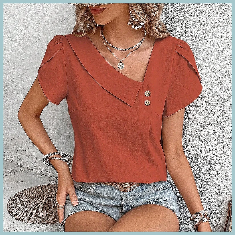 Camicetta Estiva Vintage 2024  - Women Fashion Blouse recensione e prezzo
