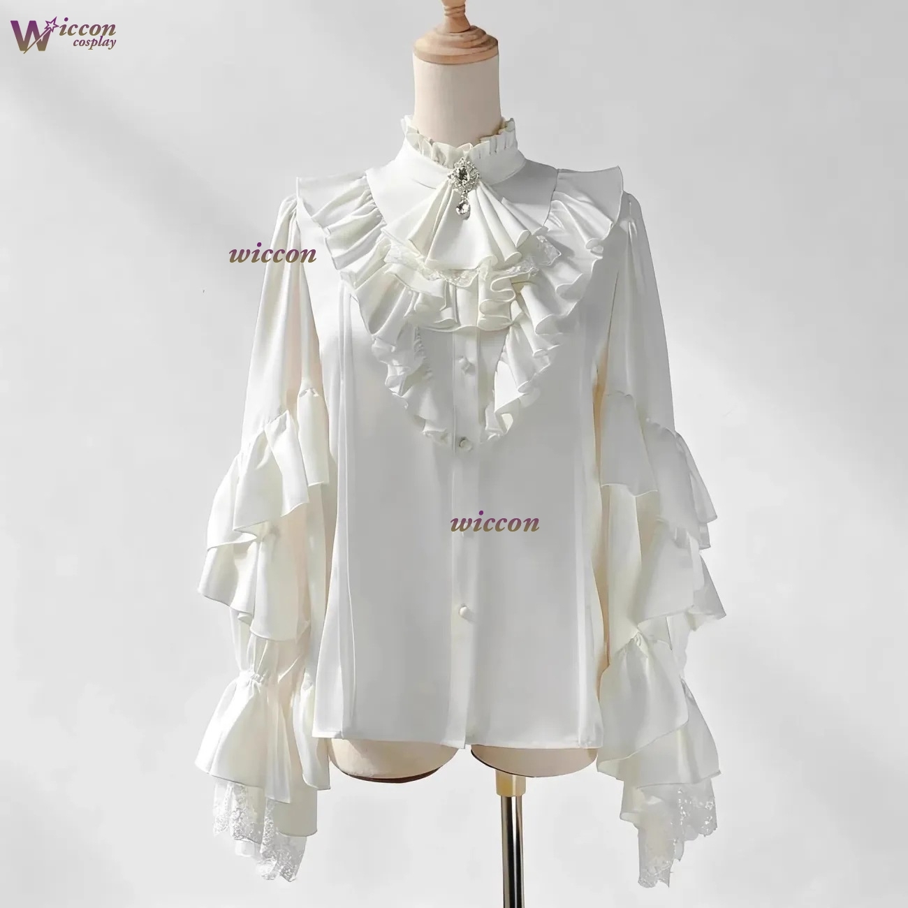 Lolita Gotico Vampiro Cosplay  - Women Fashion Blouse recensione e prezzo